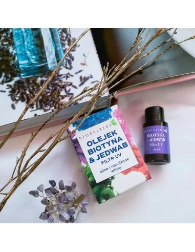 Bioelixire biotino ir šilko aliejus (2vntx20ml)