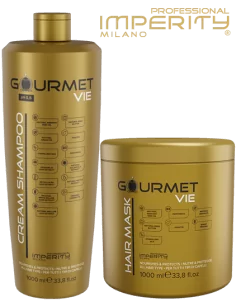 Imperity Gourmet VIE šampūnas (1000ml) ir kaukė (1000ml)