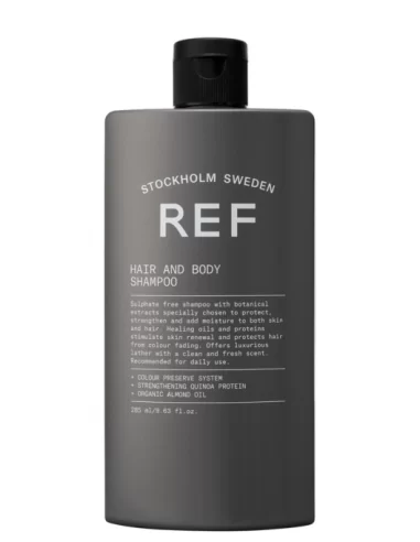 REF HAIR & BODY plaukų ir kūno šampūnas (285ml.)