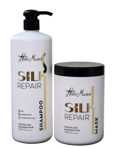 HairMaster SILK REPAIR - rinkinys sausiems ir pažeistiems plaukams