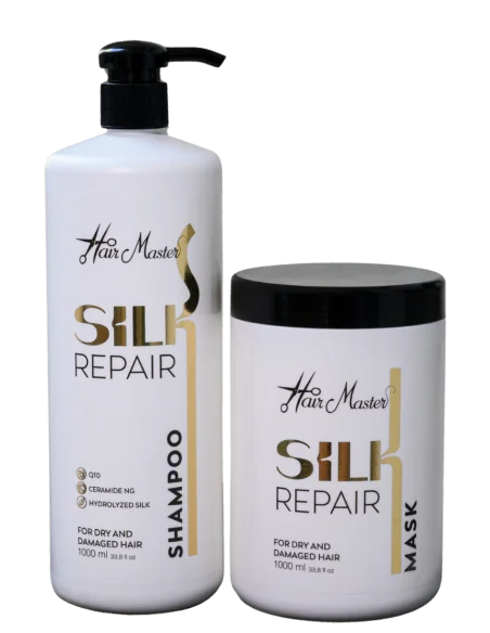 HairMaster SILK REPAIR - rinkinys sausiems ir pažeistiems plaukams