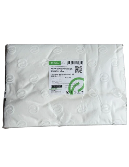 Vienkartiniai rankšluosčiai BIO ECO 70x50 Vienkartiniai rankšluosčiai BIO ECO 70x50